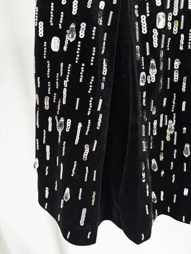 طقم مخمل قصير