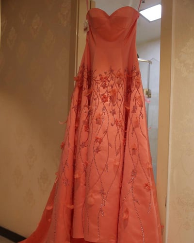 فستان سهرة فاخر