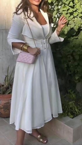 فستان انيق ميد