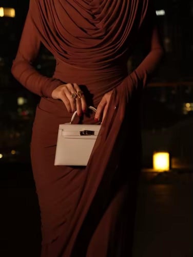 فستان راقي طويل