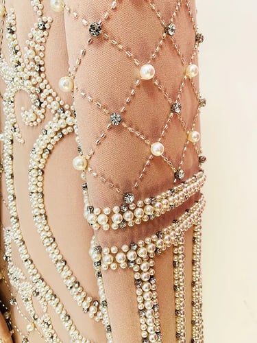 فستان قصير فاخر