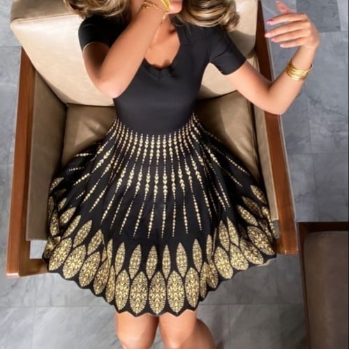 فستان قصير انيق