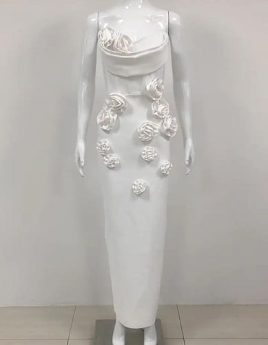 فستان الورد