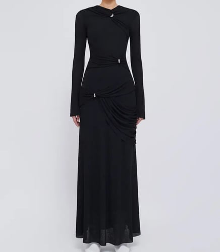 فستان راقي طويل