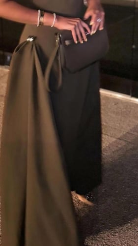 فستان راقي طويل