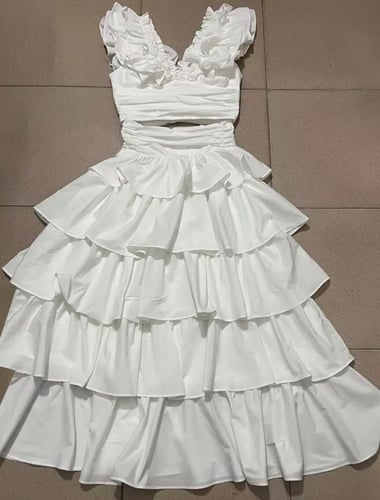 طقم قطعتين ( توب - تيور )