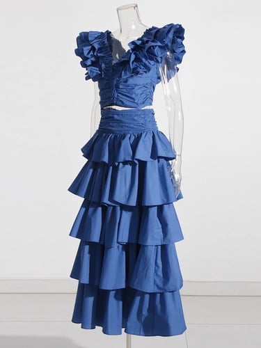 طقم قطعتين ( توب - تيور )