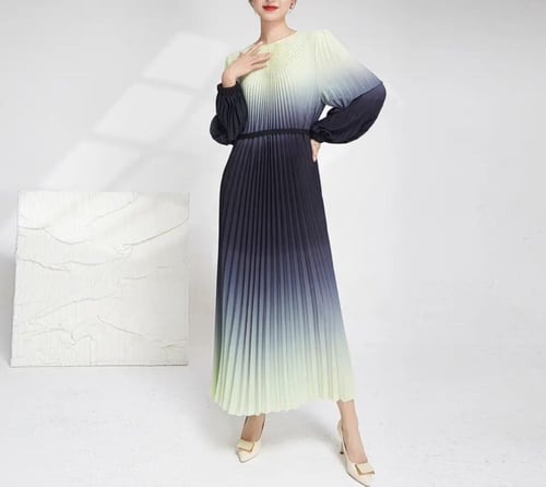 فستان بتدرج لون