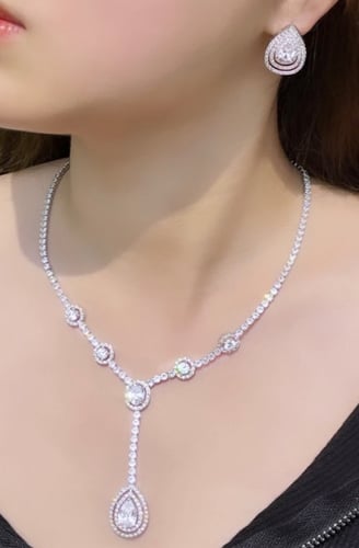 طقم قطعتين زيركون