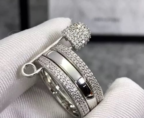 خاتم فضه عيار 925