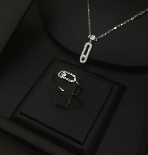 طقم يومي ناعم ( ذهبي - فضي )