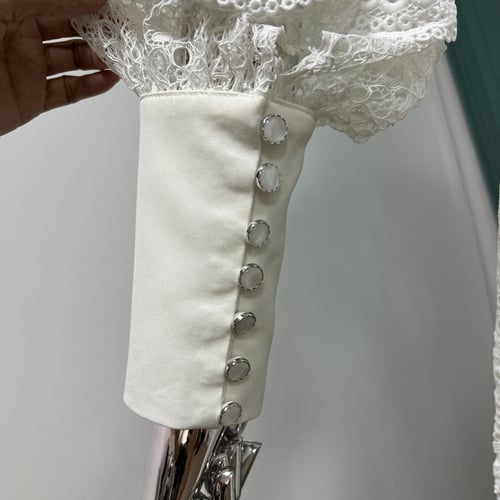 فستان دانتيل قصير