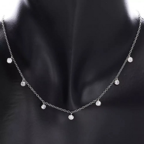 شوكر فضه عيار 925