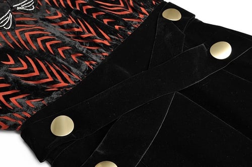 فستان مخمل انيق