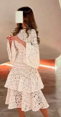 فستان دانتيل راقي