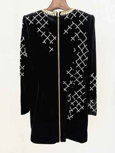 فستان مخمل فاخر