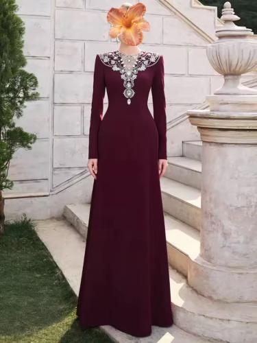 فستان راقي طويل