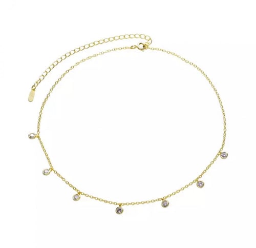 شوكر فضه عيار 925