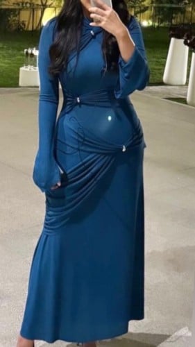 فستان راقي طويل