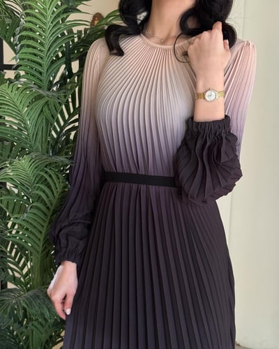 فستان بتدرج لون