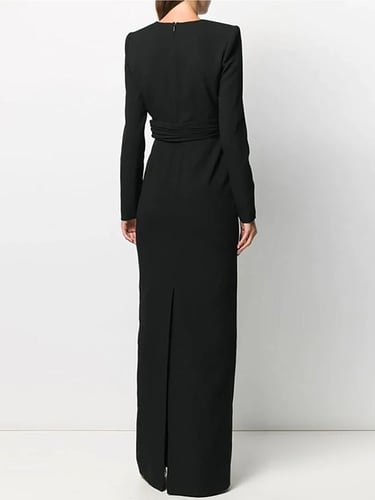 فستان سهرة اسود