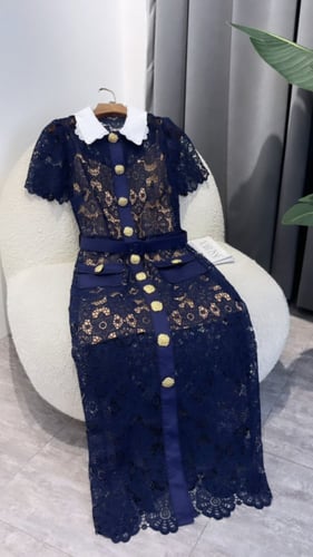 فستان دانتيل راقي