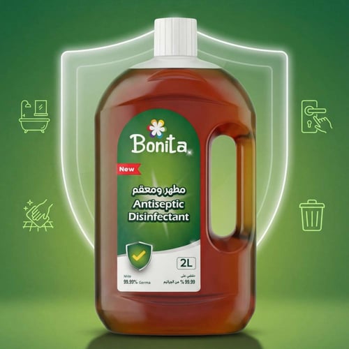 مطهر ومعقم بونيتا متعدد الاستخدام 2 لتر - كرتون 8...