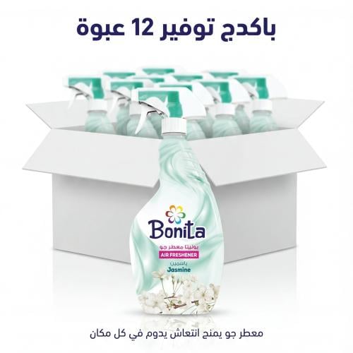معطر جو بونيتا رائحة الياسمين 450 ملل - كرتون 12 ع...
