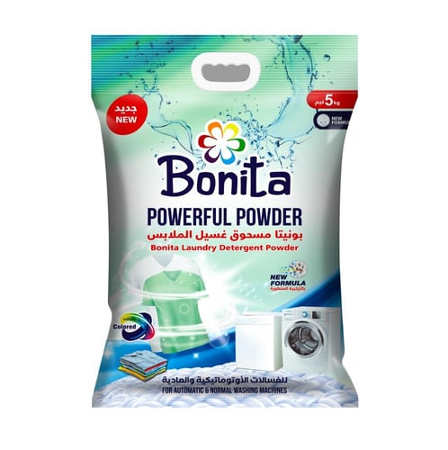 مسحوق غسيل بونيتا 5 كجم – كرتون 3 عبوات