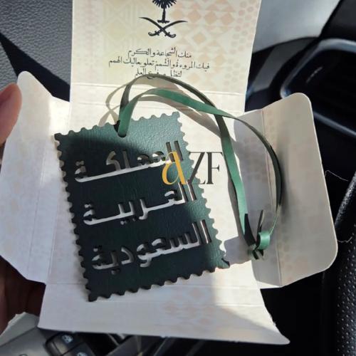 Leather medal
