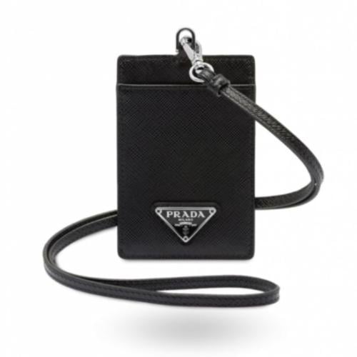 PRADA حامل بطاقات جلد 'سافيانو
