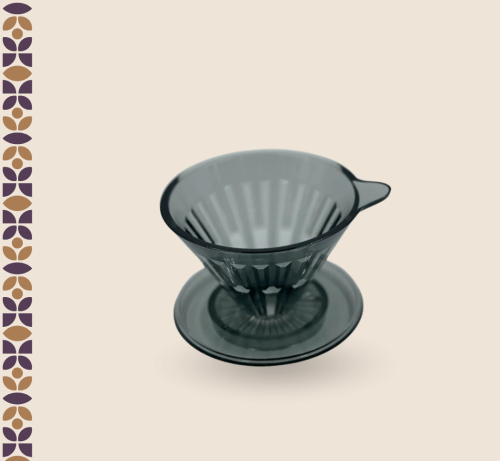 قمع عين تايمور كرستال 01 للتقطير ( اسود شفاف ) سي...