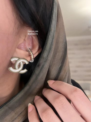 حلق CHANEL ( طبق الاصل )