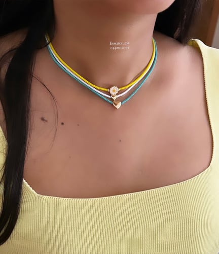 تشوكر ابيض قلب