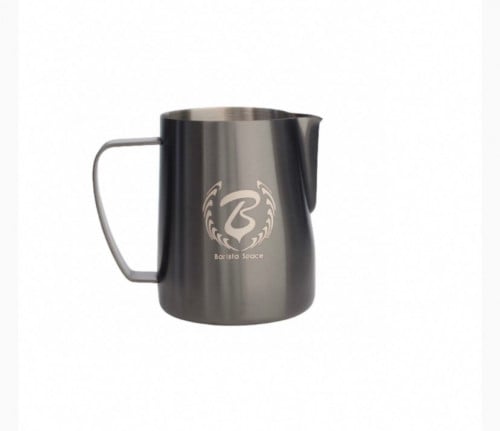 Barista Space - Black Milk Jug | إبريق تبخير من با...
