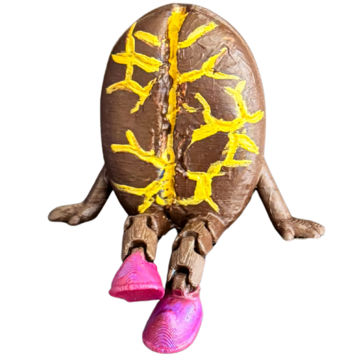 مجسم حبة بن ملونة رقم 1