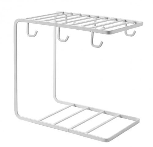 حامل اكواب ابيض