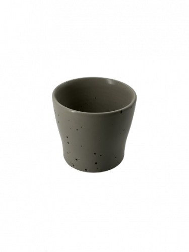 كوب سيراميك رصاصي صناعة يدوية