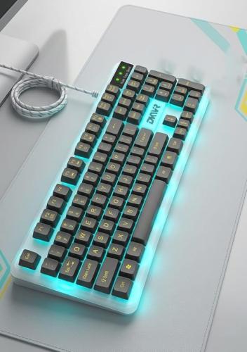 Wired USB Gaming Keyboard K310 with RGB Lighting,...