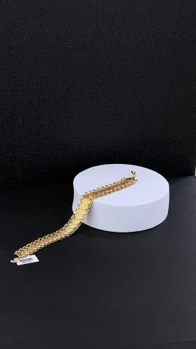 سوارة ذهب خالص عيار 21 تصميم الجنيهات الكلاسيكي بو...