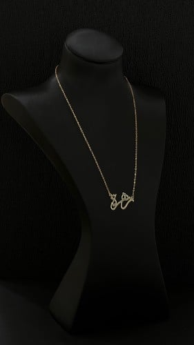 تصميم اسم زهرة ذهب صافي عيار 21