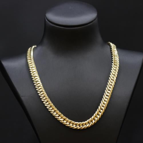 عقد الجنزير ذهب من الذهب الخالص عيار 21 بتصميم ممي...