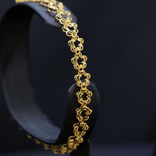 طقم الباولا ذهب من الذهب الخالص عيار 21 بتصميم خلي...