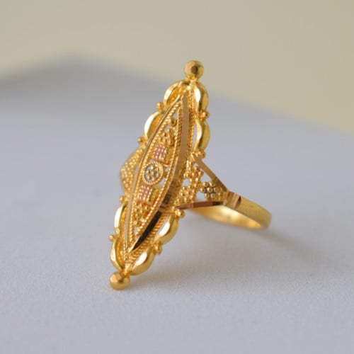 خاتم بتصميم هندي حديث