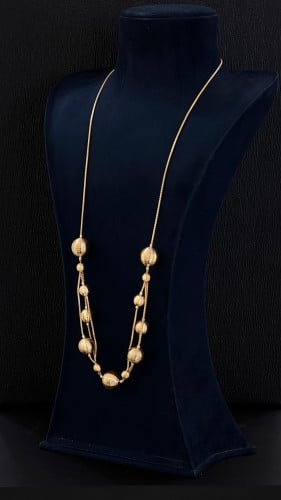 سبحة ذهب صافي عيار 21 بالتصميم الايطالي الفخم والم...