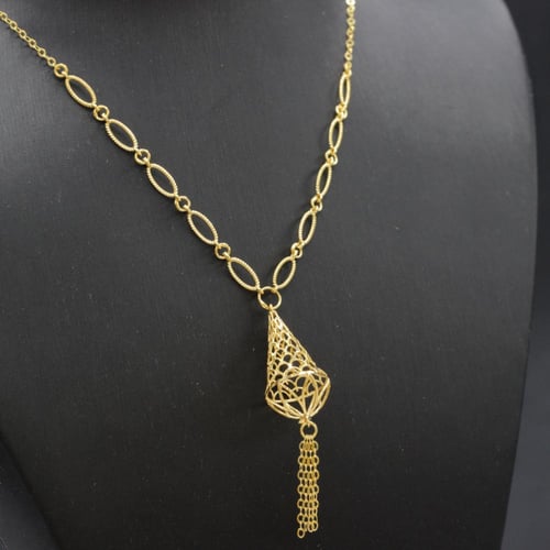 سبحة ذهب خالص عيار 21 بالتصميم الخليجي الفخم والرا...