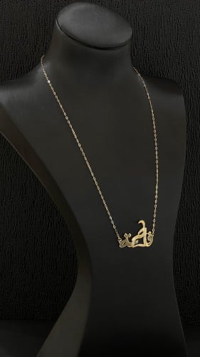 تصميم اسم فاطمة ذهب صافي عيار 21