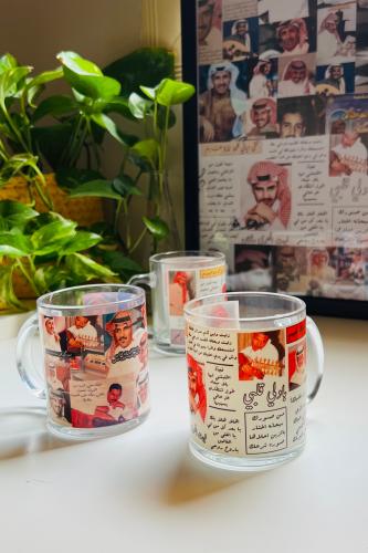 Khalid Abdulrahman transparent cup