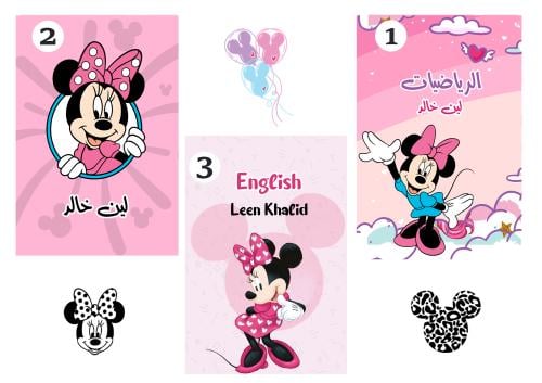 Mini Mouse notebook