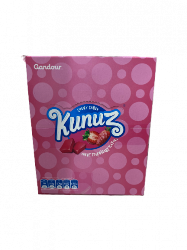 حلوى بنكهة الفراولة كنوز 24 قطعة